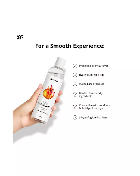 Satisfyer Juicy Lubricant Warm Wave 300ml