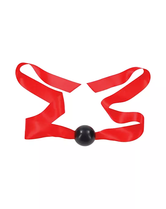 Amor Satin Ball Gag