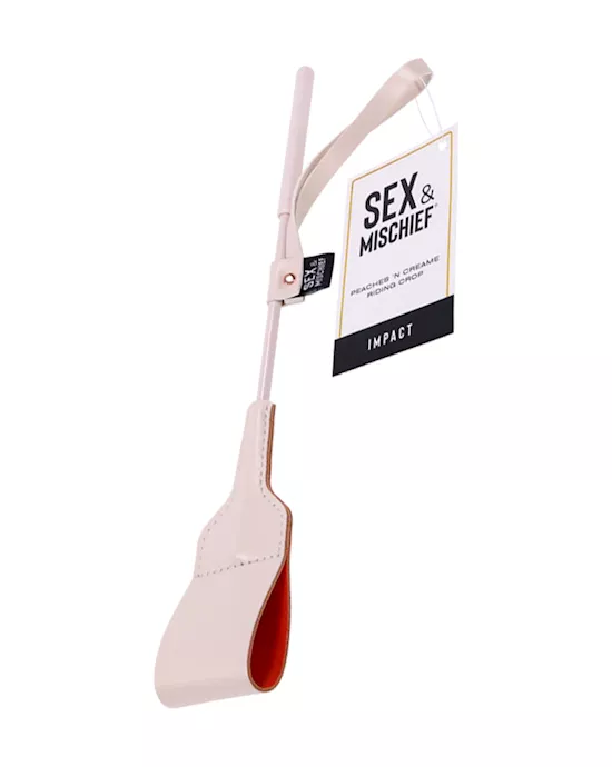 Peaches N Creame Riding Crop