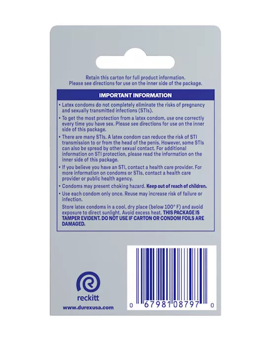 Durex Air Ultra Thin Condoms 3pk