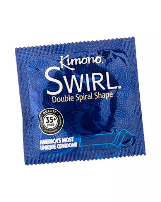 Kimono Swirl Condoms 3pk