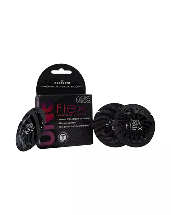 One Flex Condoms 3pk