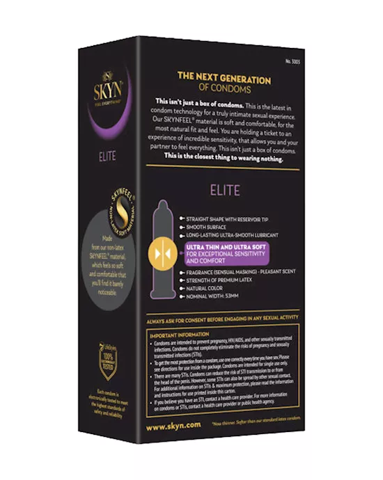 Lifestyles Skyn Elite Condoms 12pk