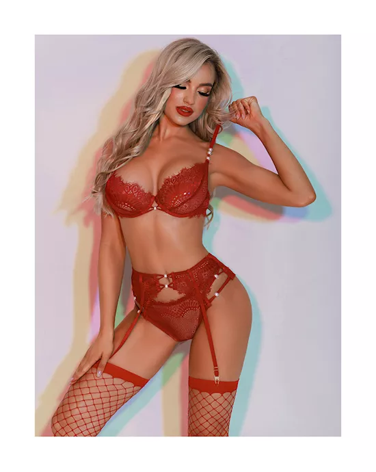 Sweetheart Bra And Panty Set