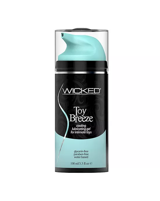 WickedToyBreeze-CoolingGlycerinFreeWaterBasedLubricant-100ml33ozBottle