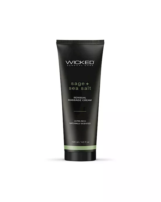 WickedSAGESEASALTSensualMassageCream-ScentedMassageCream-120mlTube