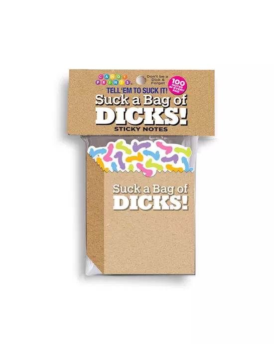 SuckABagOfDicksStickyNotes-NoveltyStickyNotes-100Pack