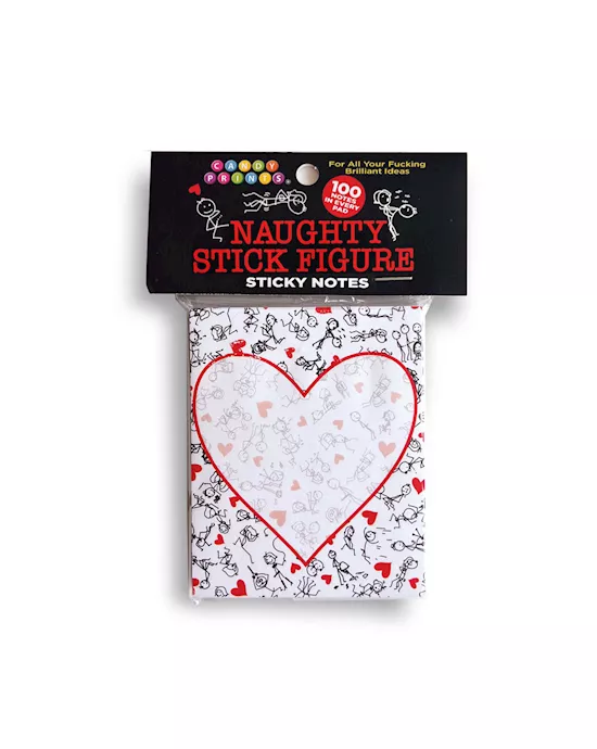 NaughtyStickFigureStickyNotes-NoveltyStickyNotes-100Pack
