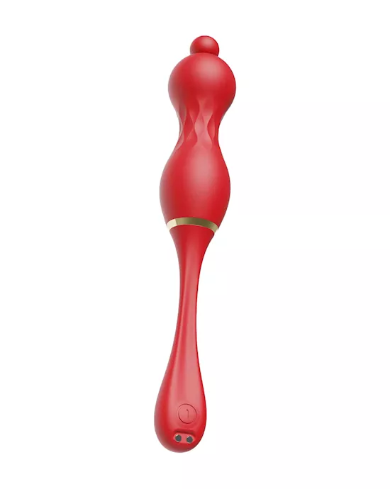 Ova Beaded Rotating Vibrator