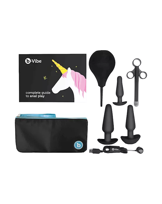 b-VibeAnalTraining7PieceEducationSetBlackTester