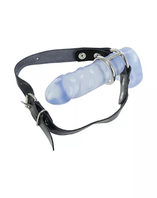 StrictLeatherDeepThroatGag