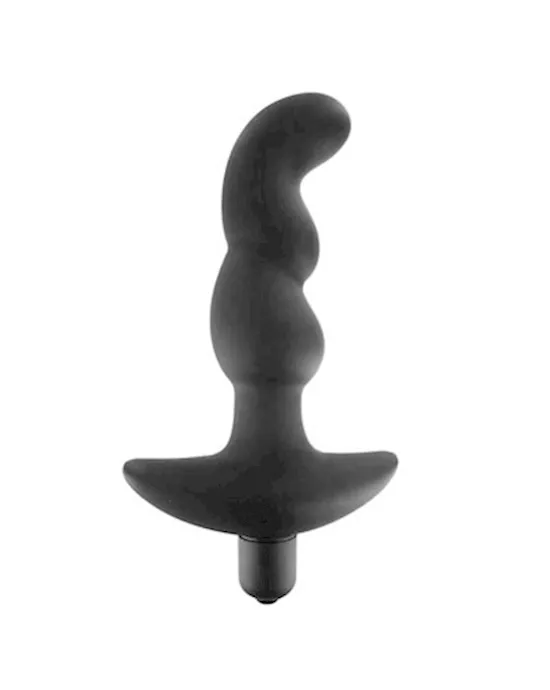 Onyx Vibrating Silicone Anal Plug