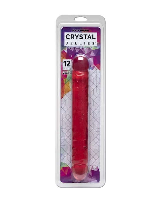 Crystal Jellies Junior Double Ended Dildo