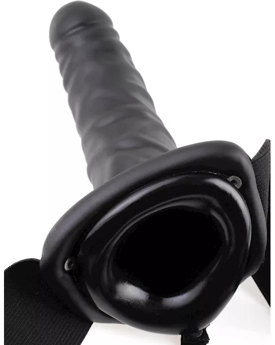 Fetish Fantasy Series 8 Vibrating Hollow Strap-on