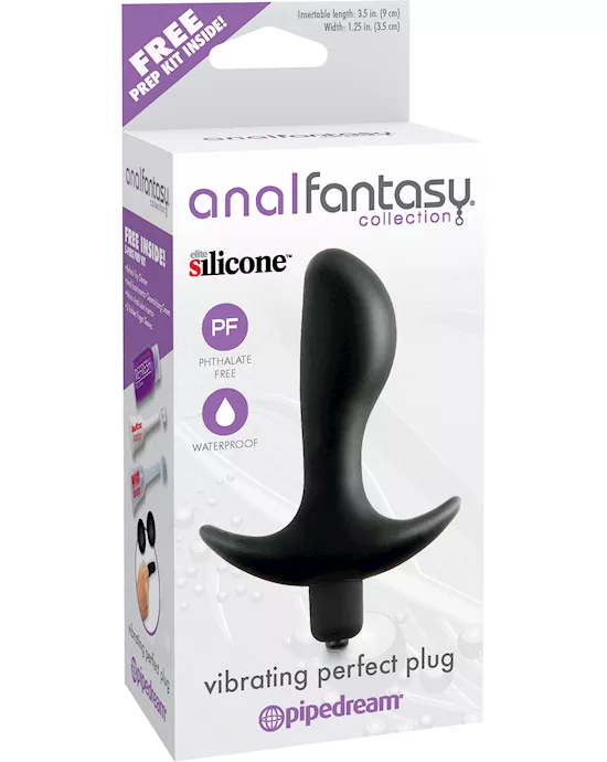 Anal Fantasy Collection Vibrating Perfect Butt Plug