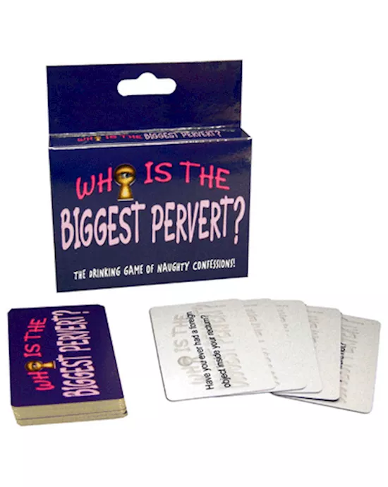 WhoistheBiggestPervertCardGame