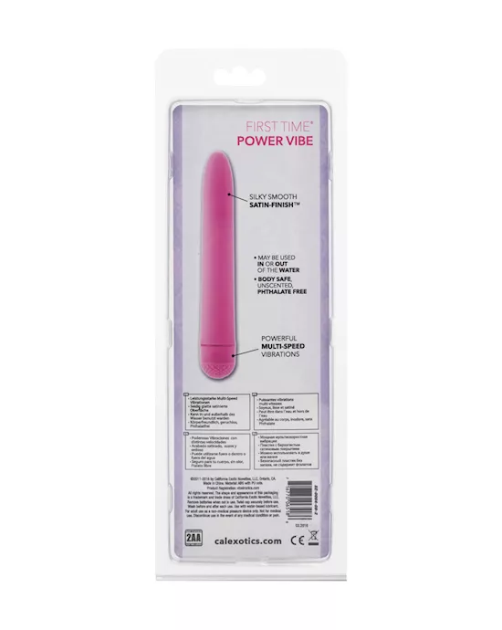 First Time Power Vibe