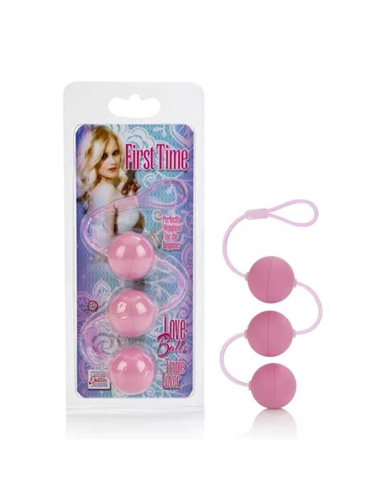 First Time Love Balls Triple Lover