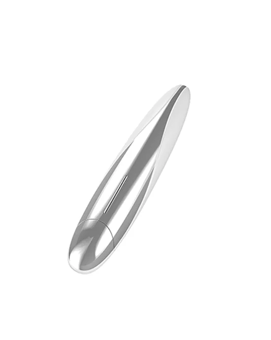 OVOF11WhiteChromeVibrator
